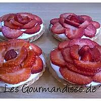 recette Tartelettes aux fraises