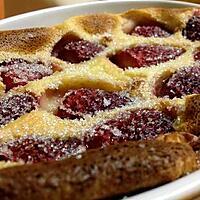 recette Clafouti aux Fraises