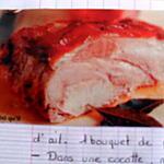 recette echine de porc fondante au lait