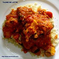 recette TAJINE DE LOTTE