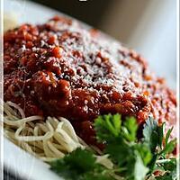 recette ~Sauce à spaghetti de Ricardo~