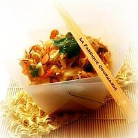 recette Ramen Coleslaw :Salade de chou et nouilles croquantes chinoise