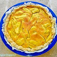 recette Tarte aux pommes cuites au thé vanille, cannelle et citron