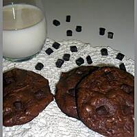 recette COOKIES 100% CHOCOLAT