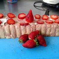 recette Charlotte au fraises