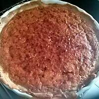 recette TARTE NOISETTES / AMANDES / RHUM