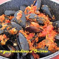 recette Moules de Bouzigues à la catalane