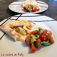 recette Quesadillas poulet curry