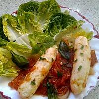 recette quenelles aux tomates fraiches et basilic