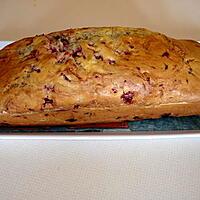 recette Cake moelleux aux framboises