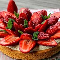 recette Tarte aux fraises