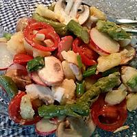 recette Salade de pommes de terre et asperges