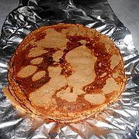 recette CREPES  A LA  FARINE DE  CHATAIGNE