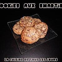 recette Cookies aux pépites de Chocolat et Smarties