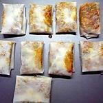 recette Bricks aux légumes et à l'Abondance