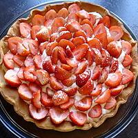 recette tarte aux fraises