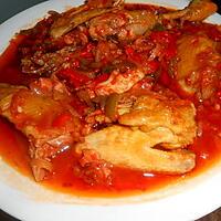 recette Poulet basquaise