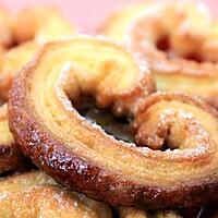 recette Palmiers au sucre et beurre de cacahuètes