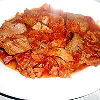 recette SAUCE  STUFFATU
