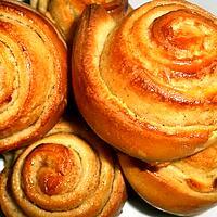 recette Brioche roulée à la cannelle