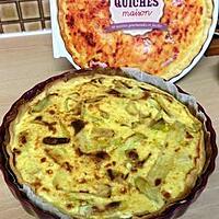 recette Quiche au pesto, courgettes et parmesan