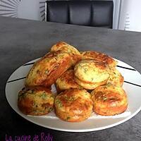 recette Muffins à la roquette, tomates séchées et parmesan