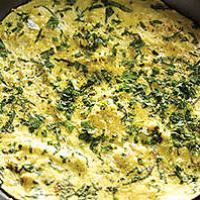 recette Omelette à la menthe