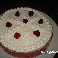 recette Bavarois aux framboises