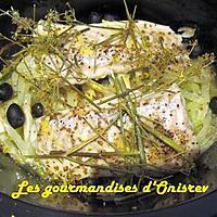 recette Cabillaud au fenouil et aux olives noires au mijoteur