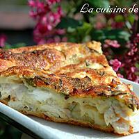 recette Quiche au poulet sans pâte