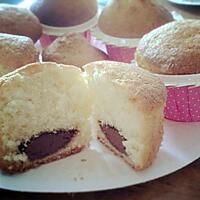 recette Muffins cœur Nutella (comme les mandises du Mac Do)
