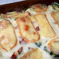 recette Gratin de brocolis au maroilles