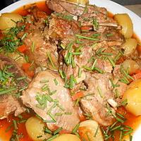 recette Ragout d agneau aux pommes grenaille