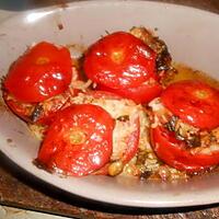 recette Tomates farcies au riz