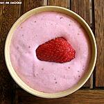 recette Mousse à la fraise