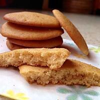 recette Petits biscuits moelleux vanille/fleur d'oranger