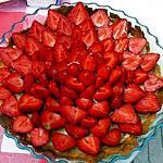 recette Tarte aux fraises sur pâte à sablé breton (comme mercotte)