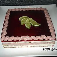 recette Le Duo Acidulé (Entremets Citron Framboises)