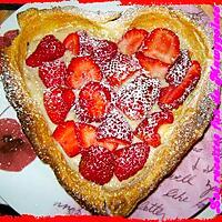 recette Tarte fraise tonka rapide