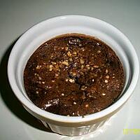 recette pudding mi-cuit choco praliné