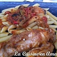 recette Paupiette de dinde au chorizo et petits légumes