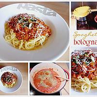 recette Spaghettis bolognaise