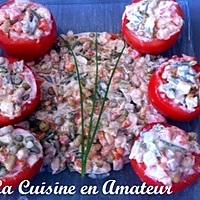 recette Tomates garnies macédoines