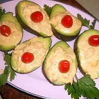 recette Avocat au crabe