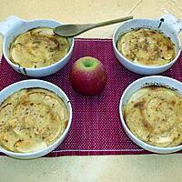 recette Délicieux flan aux pommes canelle et miel