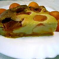 recette Clafoutis aux abricots.