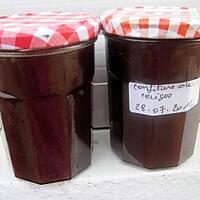 recette Confiture de cerises congelées.