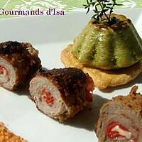 recette BASCO-VEAU ou la ROULADE DE VEAU AU CHORIZO ET BREBIS