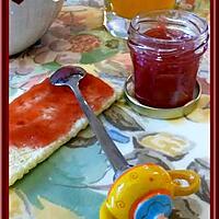 recette Confiture de Cerises-Rhubarbe Thermomix