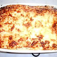 recette LASAGNE  AU  VERT  DE BLETTES